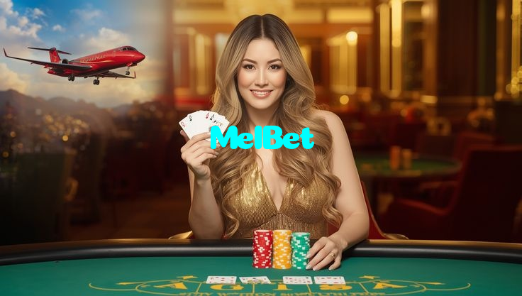 MelBet casino presented on mobile device in Pakistan with slots and live games